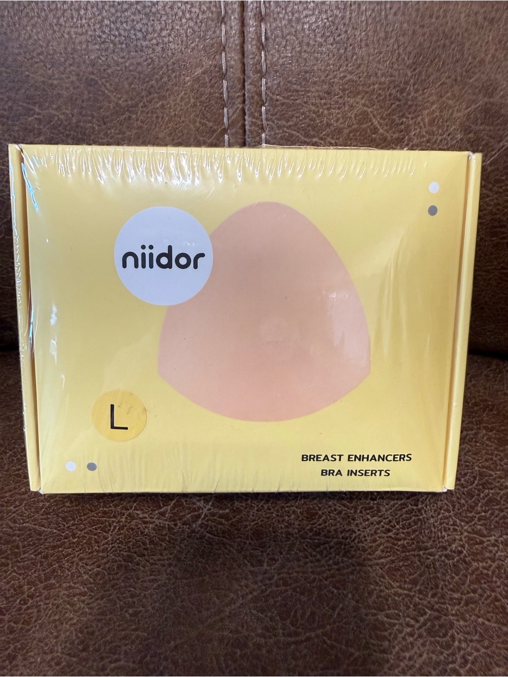 Niidor Bra Inserts - Nude/Peach Enhancers